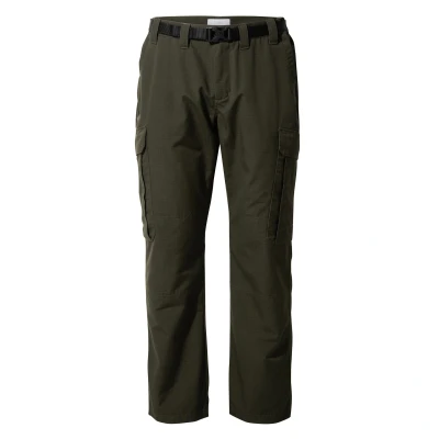 Image of Craghoppers Mens Kiwi Ripstop Trousers (Woodland Green) Dark Green Size 30W/34L