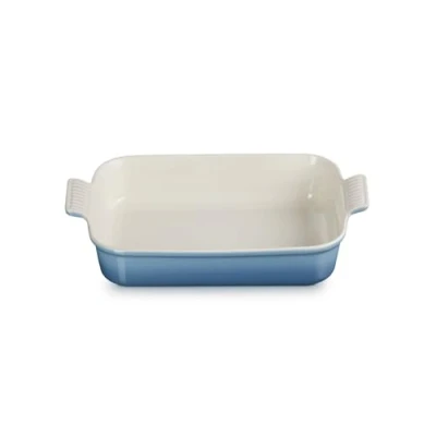 Image of Le Creuset Chambray Stoneware 32cm Heritage Rectangular Dish