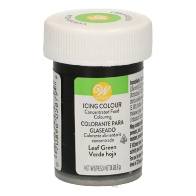 Image of Wilton Leaf Green Gel Icing Colour, 28.3 g