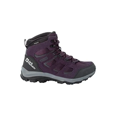 Image of Jack Wolfskin Women&#039;s Vojo 3 Texapore MID W 2022 Walking Shoe, Purple/Grey, 5.5 UK
