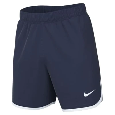 Image of NIKE DH8111 410 M NK DF LSR V Short W Pants Men&#039;s Midnight Navy/White/White Size S