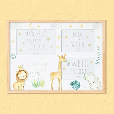 Image of Lesser &amp; Pavey Little Moments Collage Frame Photo for Gift Lovely Picture Frames Unforgettable Memories&#039; Ideal Special Occasions