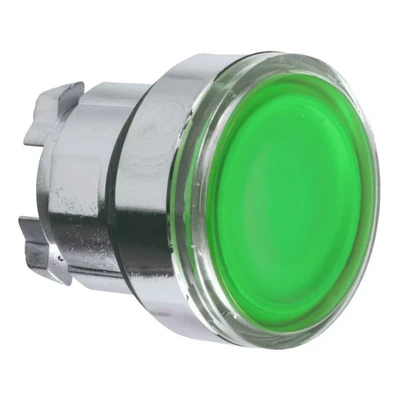 Image of Schneider ZB4BW333 Push Button Green Colour