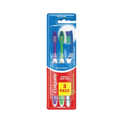 Image of Colgate Toothbrush Extra Clean x3 (Pack of 12) 339828