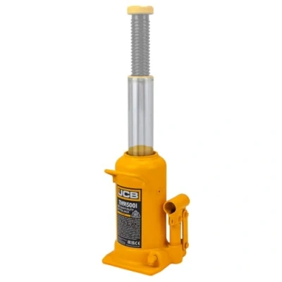 Image of JCB 15 Tonne Heavy Duty Automotive Hydraulic Bottle Jack, 508mm Maximum Lift TH915001