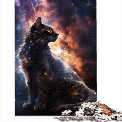 Image of Puzzles for Adults, Animal Cat Puzzles, 1000 Pieces Cardboard Adults and Children, Puzzle Size (26x38cm)