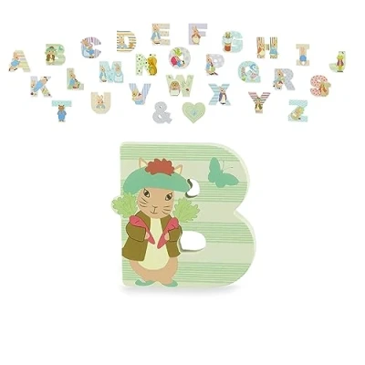 Image of Orange Tree Toys Peter Rabbit Wooden Alphabet Letter B