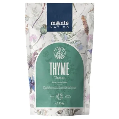 Image of Thyme Tea Monte Nativo (300 g) Dried as Herbal Tea, Spice, or in Spice Blends 100% Pure and Natural With Rich Aroma For Cooking