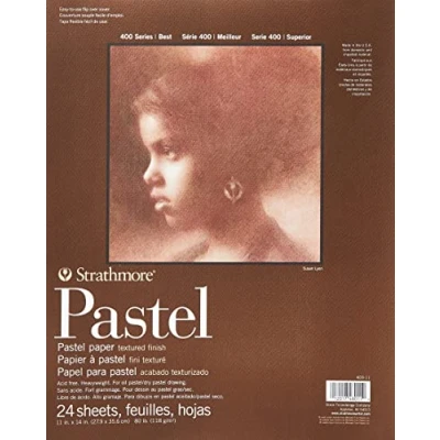 Image of Strathmore Paper Assorted Color Pastel Pad 11 x 14 inch, 24 Sheets