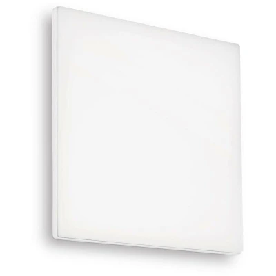 Image of Mib LED Outdoor 1 Light Flush Ceiling White IP65