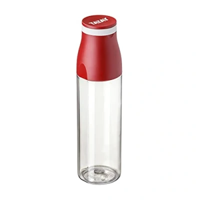 Image of TATAY Urban Drink Bottle 650 ml, Airtight, Tritan made, BPA Free, Break Resistant, No Flavor or Odor, Dishwasher and Microwave Safe. Burdeaux, Bordeaux