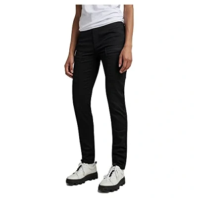 Image of G STAR RAW Women&#039;s Skinny Cargo Pants, black (dk D22890 C105 6484), 31W / 32L