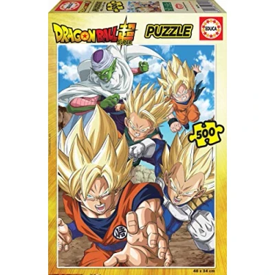Image of Educa Erase 500 Dragon Ball Puzzle, Assorted Colour (18216)