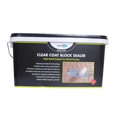Image of Bond It Drive Alive Clear Coat Block Sealer For Paths and Driveways