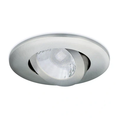 Image of JCC Fireguard GU10 downlight Brushed Nickel IP20 Adjustable