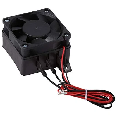 Image of PTC Car Fan Air Heater, 100W 12V Energy Saving Heater Constant Temperature Heating Element Heaters with and Modes for Bedroom, Office Indoor Use