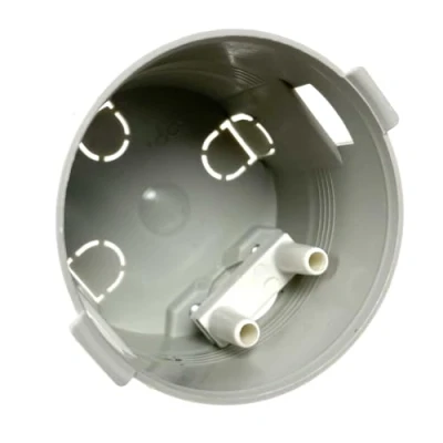 Image of W4 Berker Single Backing Box Off White