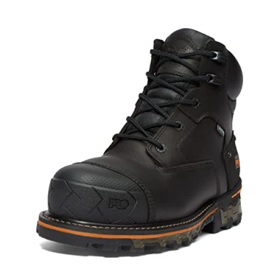 Image of Timberland Pro Mens 6 in Boondock Ct Wp Shoe, 10 UK, Black