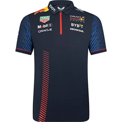 Image of Castore Kids Rb Short Sleeve Polo Shirt C Night Sky 10 11 Years