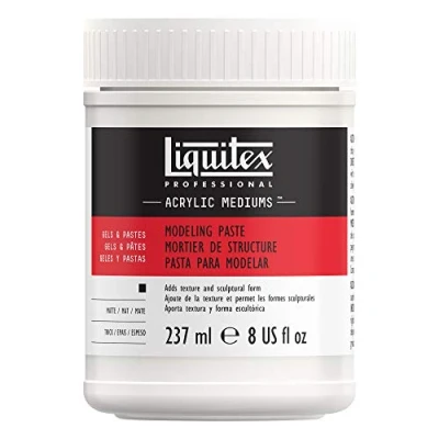 Image of Liquitex Professional Modeling Paste Medium, 237 ml,White
