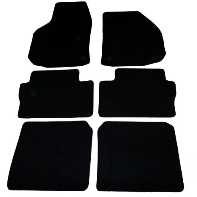 Image of Sakura WW0229 Carpet Floor Mat, Black Trim