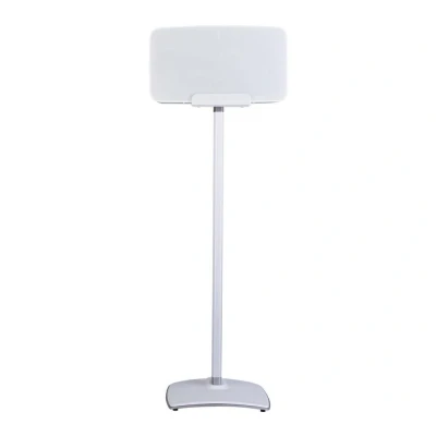 Image of Sanus WSS52 W2 (White) Wireless Speaker Stands Designed for Sonos Five and Play: 5 Speakers (Single)