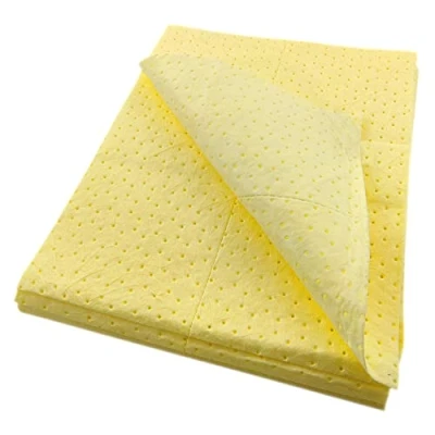 Image of Chemical Absorbent Pads Spill Responce 50 x 40cm Each Pack