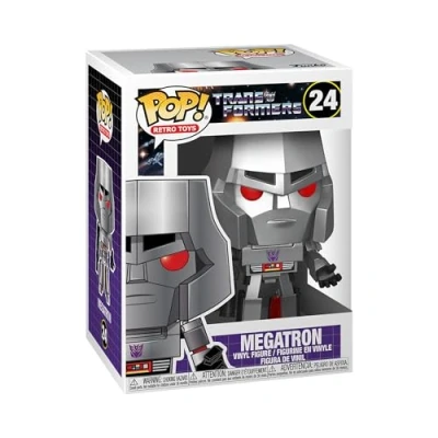 Image of Funko POP! Vinyl: Transformers Megatron Retro Collectable Vinyl Figure Gift Idea Official Merchandise Toys for Kids &amp; Adults TV Fans Model Collectors and Display