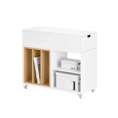 Image of Mobile Storage Cabinet Side File Cabinet,FBT134 W Sobuy