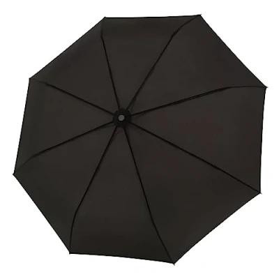 Image of Doppler 74463PSZ Derby Hit Magic Automatic Folding Umbrella Black