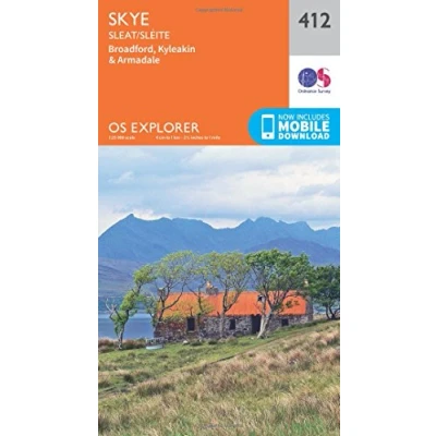 Image of Explorer 412 Skye Sleat Map With Digital Version