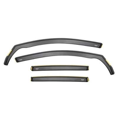 Image of Ispeed Wind Deflectors For Mitsubishi L 200 mk4 4door pick up 2006 2016 4pc TINTED