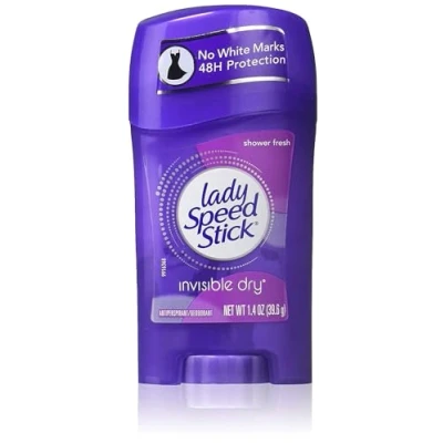 Image of Lady Speed Stick Invisible Dry Antiperspirant &amp; Deodorant Shower Fresh 40 ml (Pack of 3)
