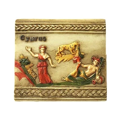 Image of Wedare Antiquitus Monastery Cyprus 3D Refrigerator Magnet Travel Souvenirs,Resin Home &amp; Kitchen Decoration Fridge