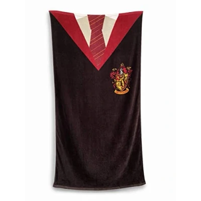 Image of Groovy Gryffindor Gown Harry Potter Towel 75cm x 150cm, Cotton, One Size