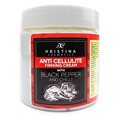Image of Anti Cellulite Cream With Black Pepper Remover, Firming and Tightening, Perfect for Treatment Massage Legs, Butt, Thighs, Belly fat 200ml