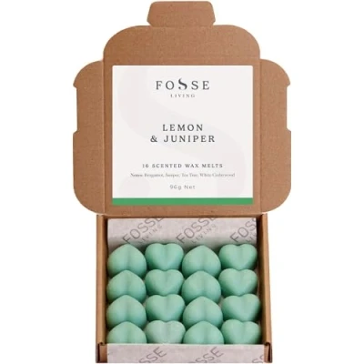 Image of Lemon &amp; Juniper Strong Scented Wax Melts 16 Pack The Gift for Every Occasion Made in UK
