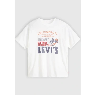 Image of Levi Tee Vintage Graphic Archival Poster White size L