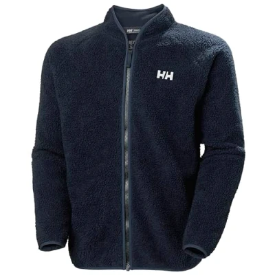 Image of Helly Hansen Mens Box Pile Jacket, Navy, M