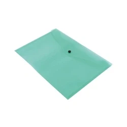 Image of Q Connect Polypropylene Document Folder A4 Green Pk 12 KF03597