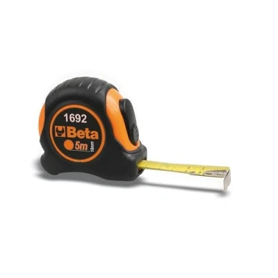 Image of Beta 16920055 Model 1692/5 Measuring Tape, Shock Resistant, Bi Material, 5 Metre