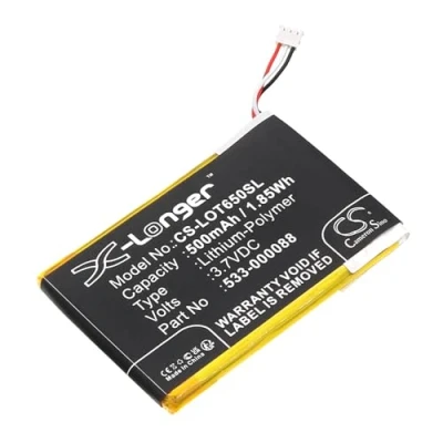 Image of CS LOT650SL Battery 500mAh compatible with [Logitech] MX Master, Touchpad T650 replaces 1506, for 533 000088, HB303450