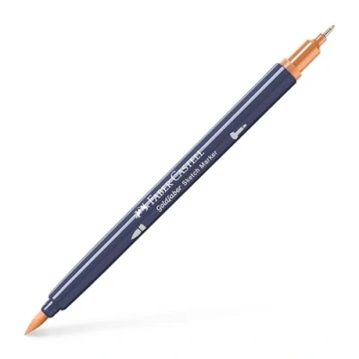 Image of Faber Castell Creative Studio Goldfaber Sketch Marker, Terracotta, Single For Art, Craft, Drawing, Sketching, Home, School, University, Colouring