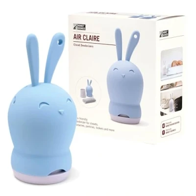 Image of Monkey Business Odor Deodorizer, Baking Soda Holder for Refrigerator, Cute Refrigerator Eliminator, Fun Kitchen Gadgets, Smell Remover (Air Claire)