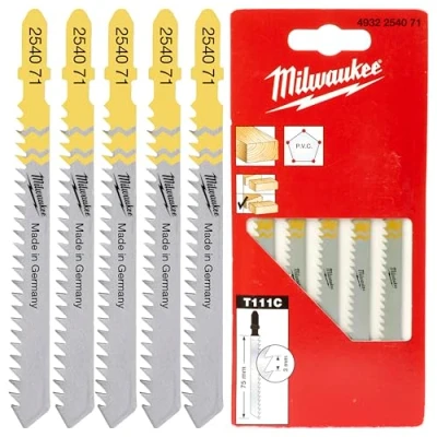 Image of Milwaukee Jigsaw Blade T111C 75x3mm (PK 5)