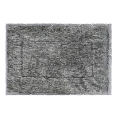 Image of Rosewood Wolf and Tiger Supersoft Dog Blanket Grey Antler Hygge Print