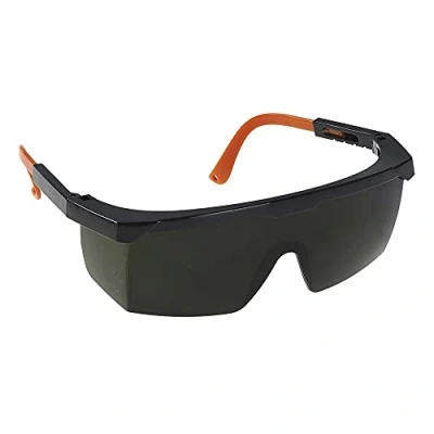 Image of Portwest Welding Safety Spectacles, Size: One Size, Colour: Bottle Green, PW68BGR