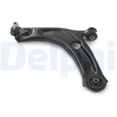 Image of 3Q0407151F, 3Q0407151K, 3Q0407151N, 3Q0407151T, 3Q0407153B Suspension Arm DELPHI TC4650 with ball joint Left, Front Axle Control Sheet Steel