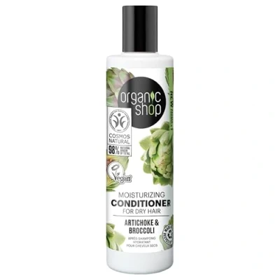 Image of Organic Shop Moisturizing Conditioner for Dry Hair Artichoke and Broccoli, 280 ml