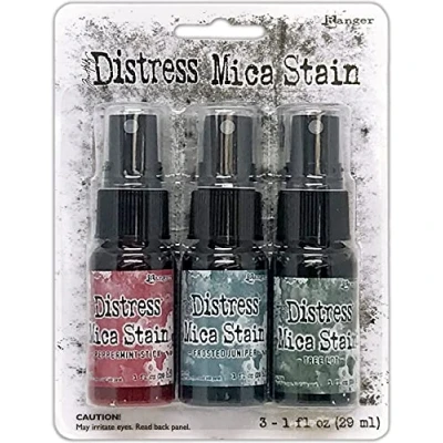 Image of Ranger Ink Pads and Refills Distress Mica Stain, Holiday Set#1, OSFA